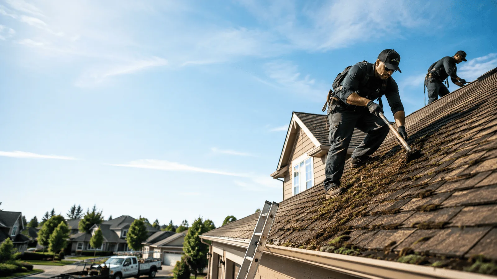 Roof Moss Removal in Marksville, LA near me